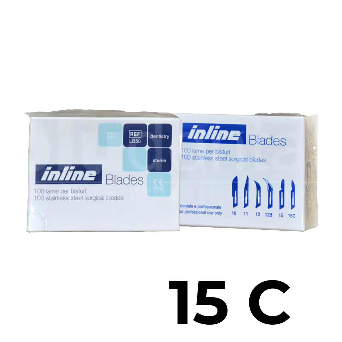 Lame per bisturi 100 pz Inline