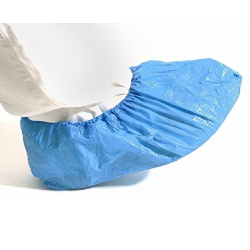 Copriscarpe in PVC 100pz BLU