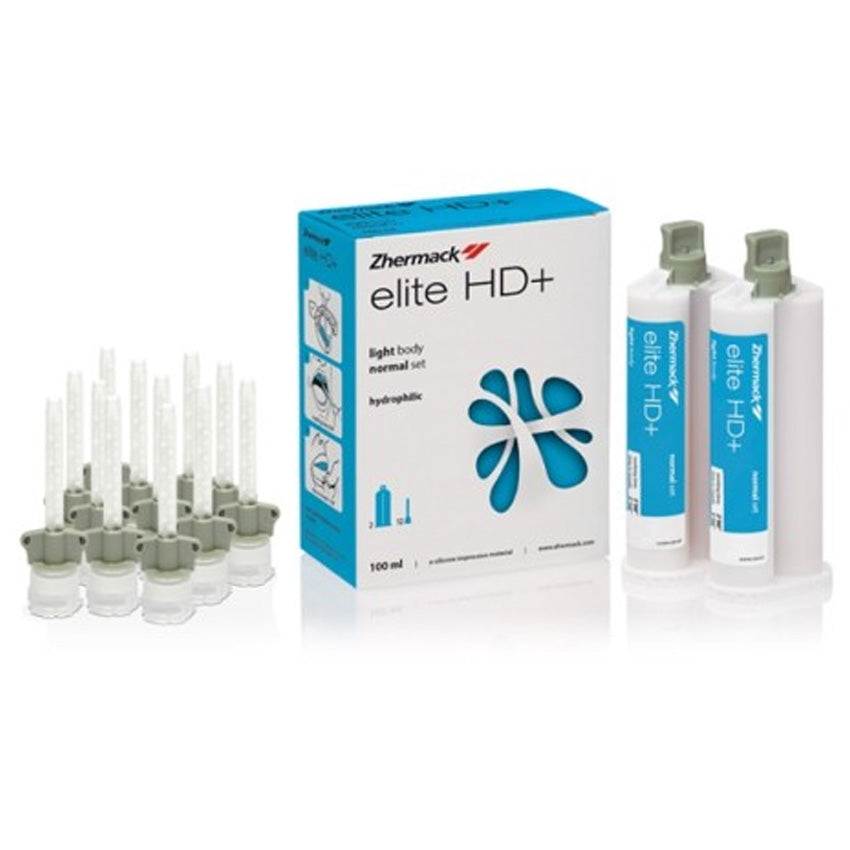 Zhermack elite HD+ light normal azzurro hydrocompatible 100ml