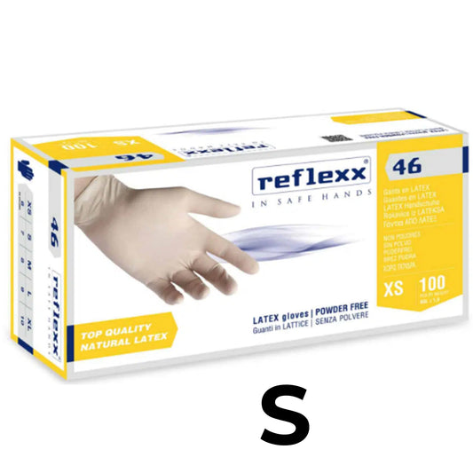 Reflexx R46 Guanti in lattice senza polvere 100pz