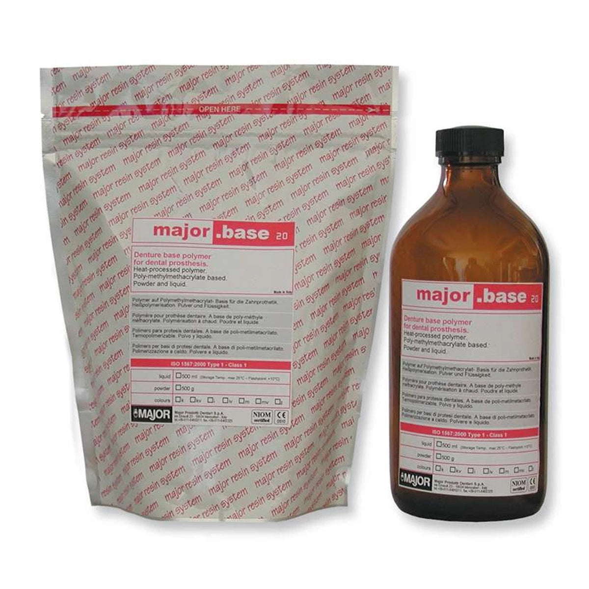 MAJOR.BASE.20 (PMMA) 500 ml liquid