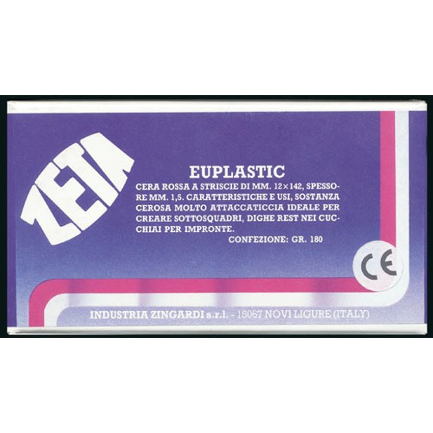 Zeta Euplastic - Cera in strisce formato 12x142x1,5mm