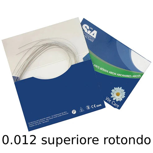 Arco ortodontico Ortho fisiognomico in Ni-Ti SIA