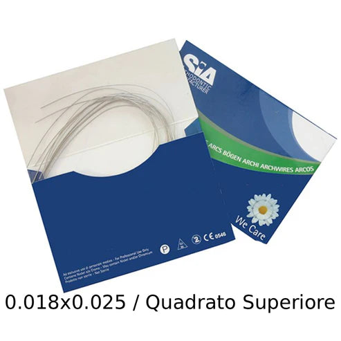 Arco ortodontico Ortho fisiognomico in Ni-Ti SIA