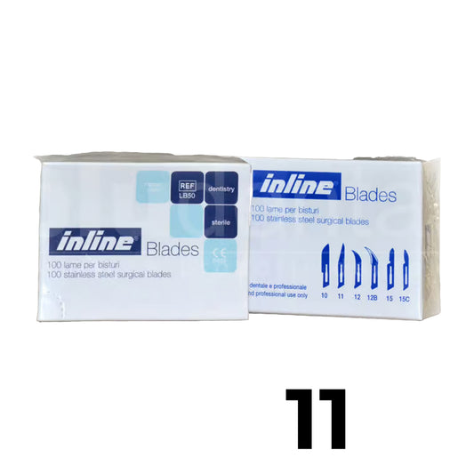 Lame per bisturi 100 pz Inline