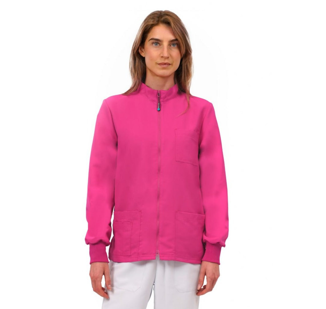 Casacca manica lunga Unisex Regular Fit con cerniera quick