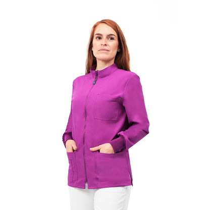 Casacca manica lunga Unisex Regular Fit con cerniera quick