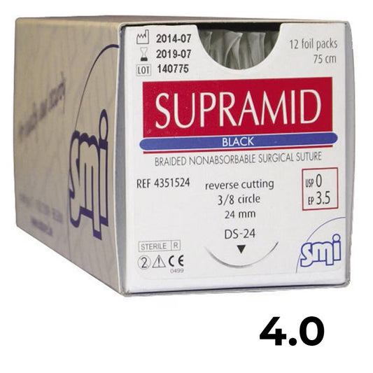 SMI Supramid ago triangolare 3/8 cerchio 12 pz