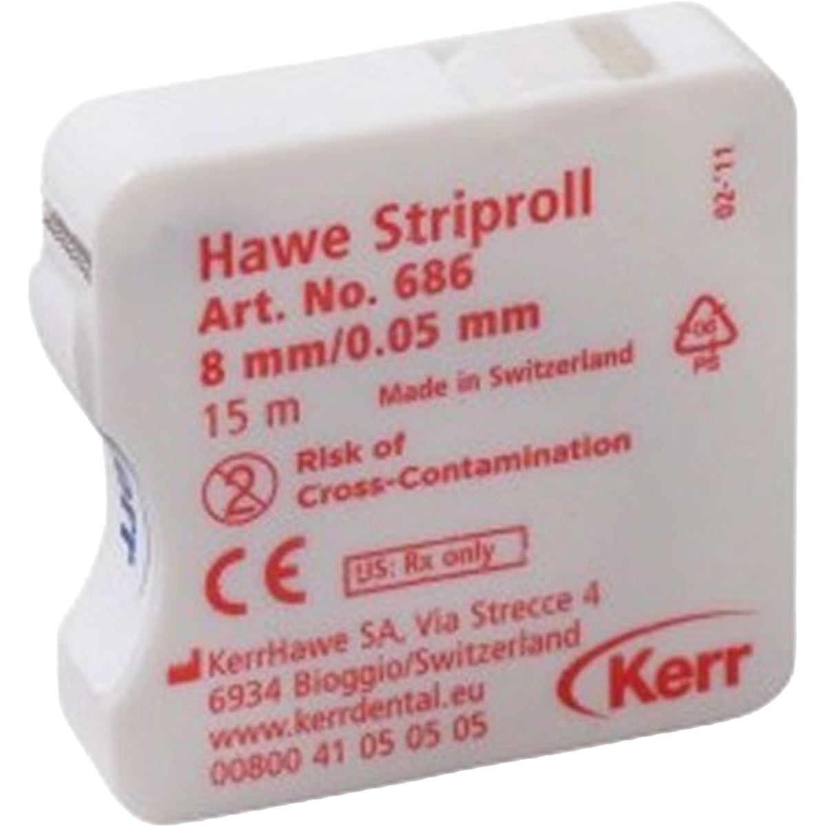 Hawe Striproll Kerr matrici trasparenti 15 metri