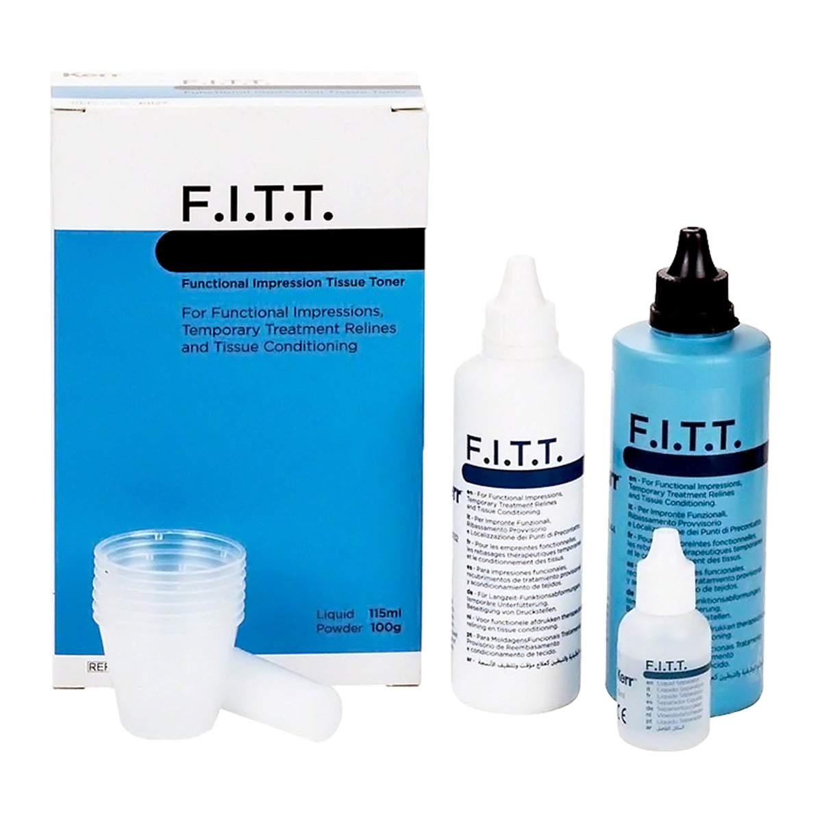 Kerr F.I.T.T. functional impression tissue toner kit