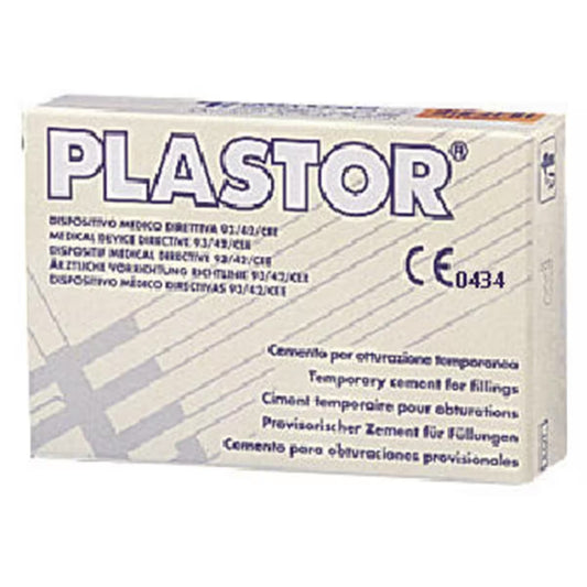Plastor cemento per otturazione temporanea 6 barrette Ghimas