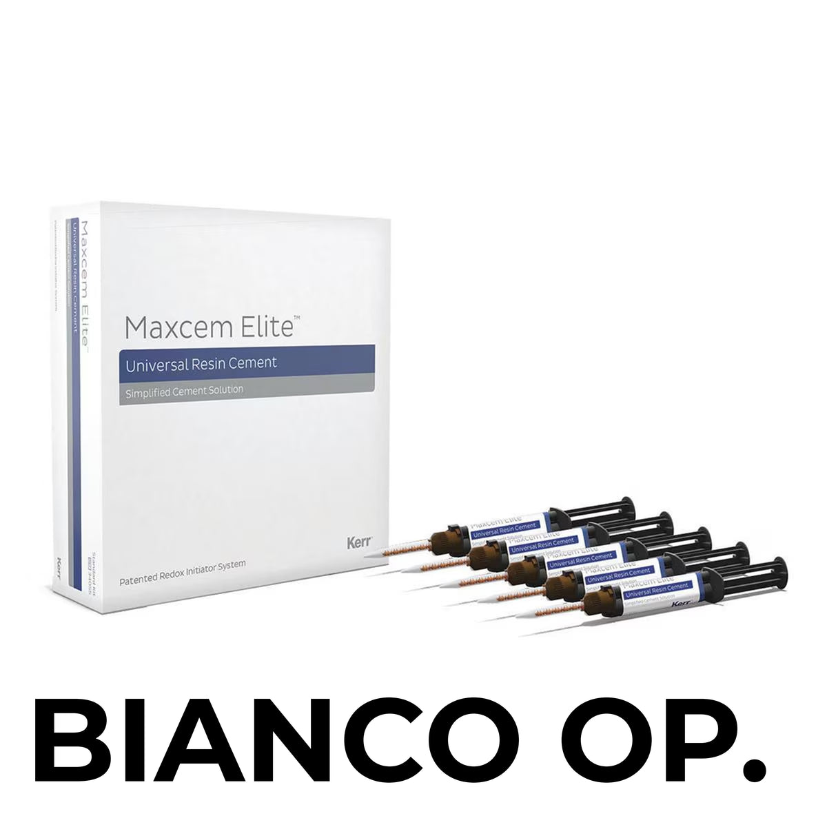 Maxcen Elite Kerr Resina cementizia universale kit di 5 siringhe