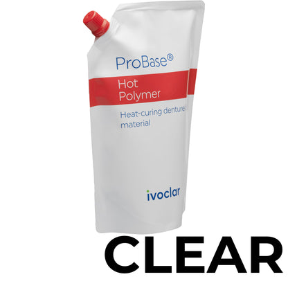 Ivoclar probase hot polymer base per protesi dentali 500 gr