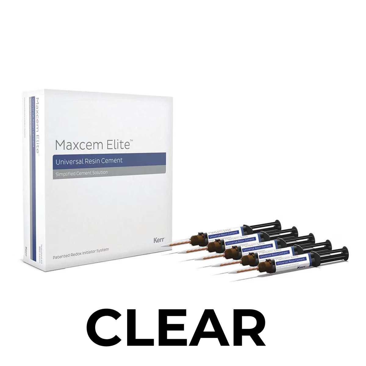 Maxcen Elite Kerr Resina cementizia universale kit di 5 siringhe