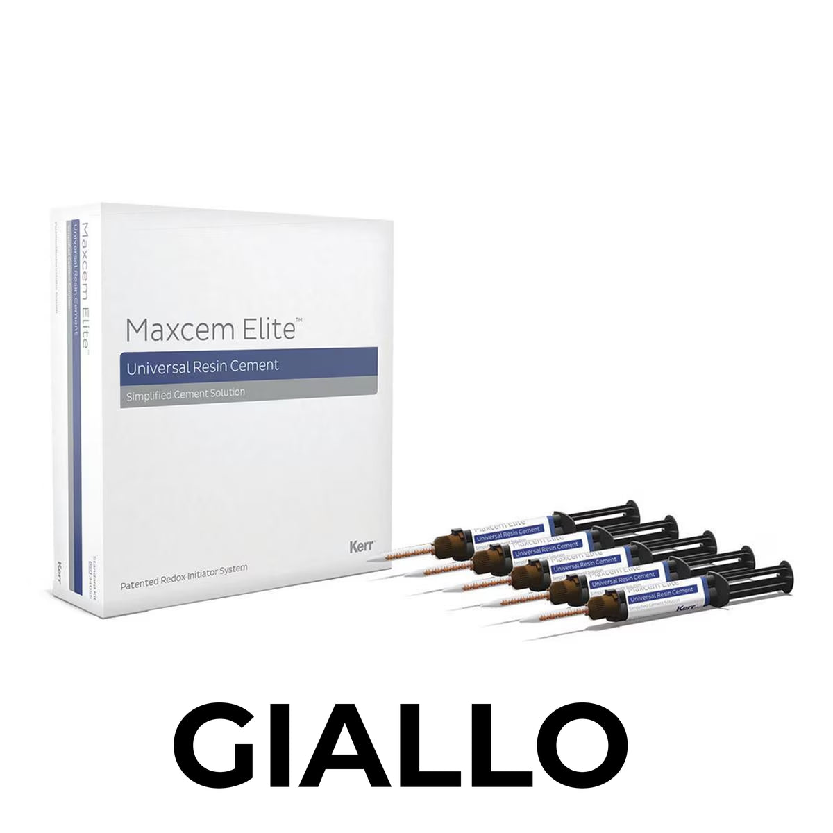 Maxcen Elite Kerr Resina cementizia universale kit di 5 siringhe