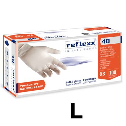 Reflexx R40 Guanti con polvere