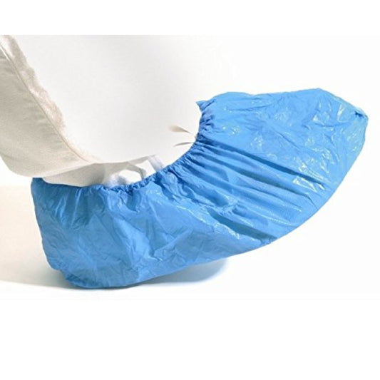 Copriscarpe in PVC 100pz BLU