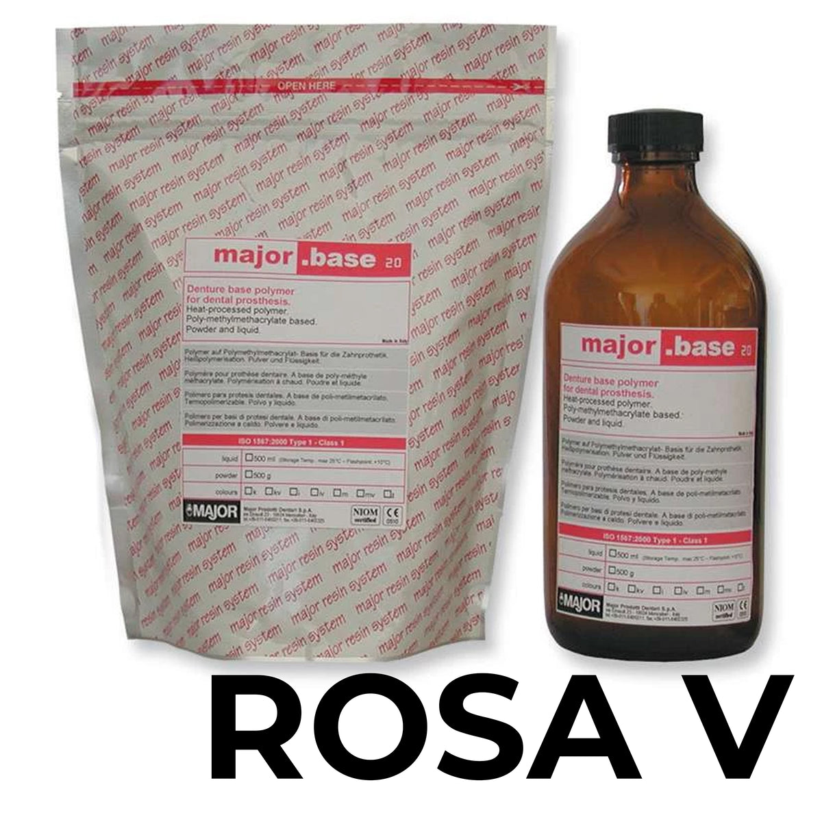 MAJOR.BASE.20 Powder MV 500 gr MAJOR Prodotti Dentari S.p.A