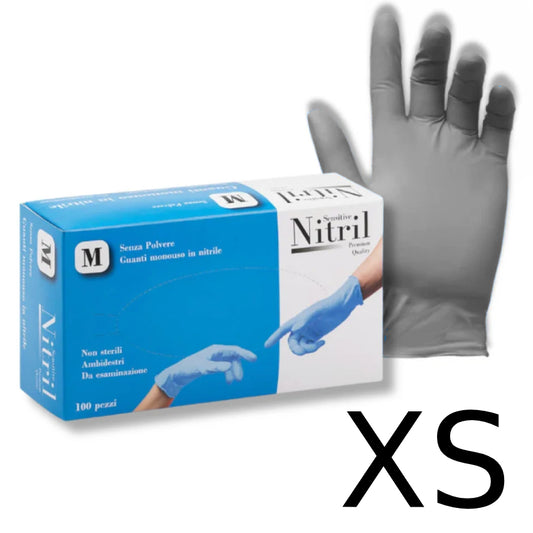 One Glove Sensitive nitril guanti monouso in lattice senza polvere grammatura 3.5 100pz