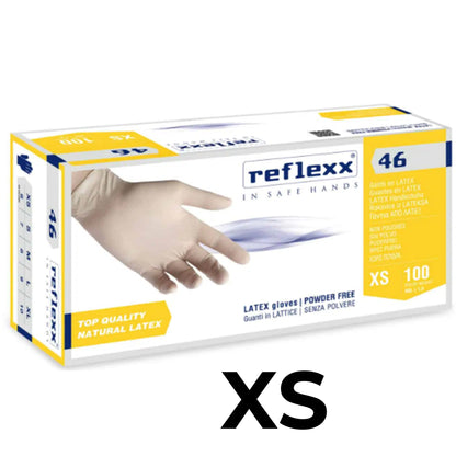 Reflexx R46 Guanti in lattice senza polvere 100pz