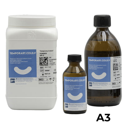 Temporary Cold-V Major, resina acrilica autopolimerizzante 100 ml