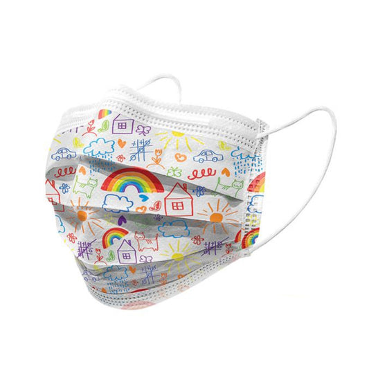 Mascherine monouso GIMA per bambini Gisafe mask cartoon 10 pz