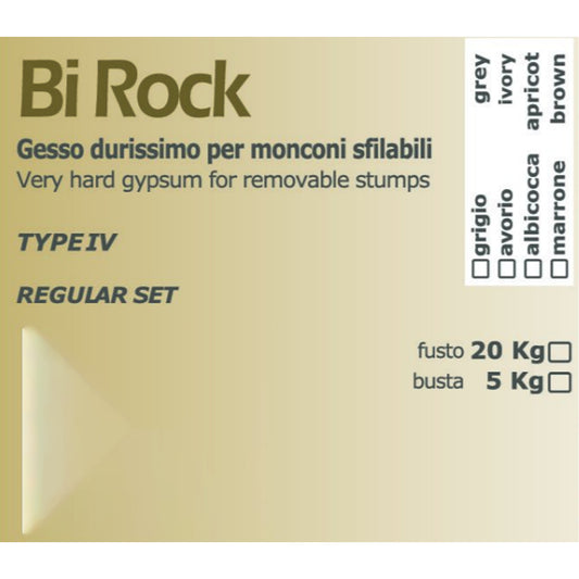 Gesso Tipo IV Bi Rock Bartolini Dental Group 20 kg