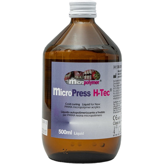 Liquido Autopolimerizzante Micropolymer MicroPress H-Tec 500 ml