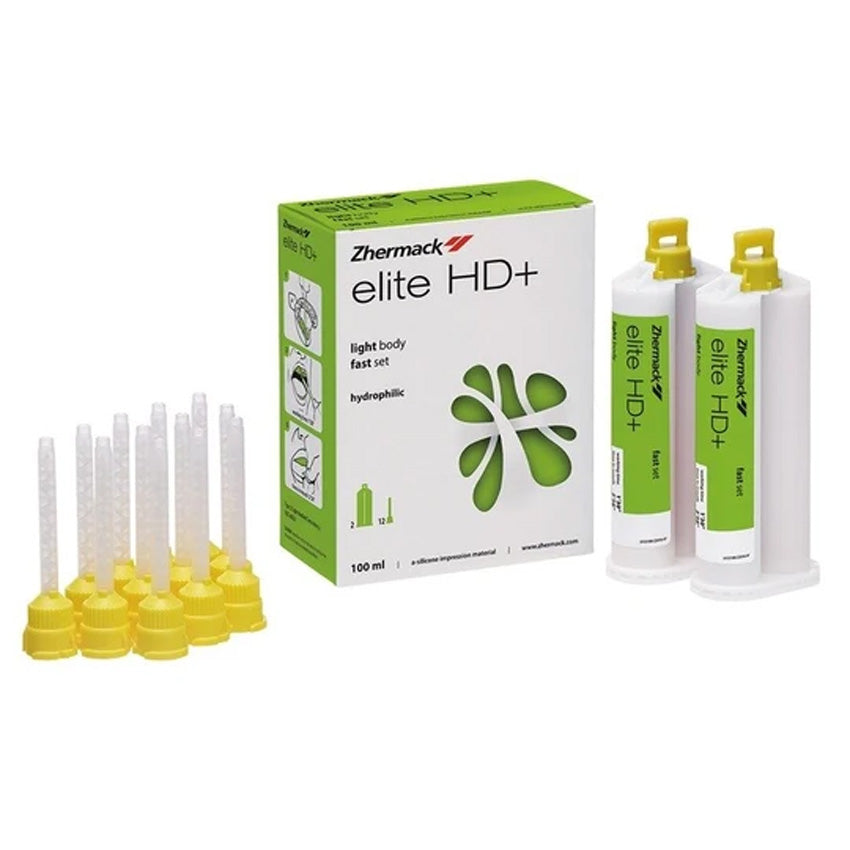 Zhermack elite HD+ light fast verde hydrocompatible 100ml