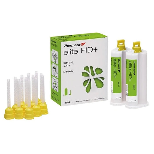 Zhermack elite HD+ light fast verde hydrocompatible 100ml