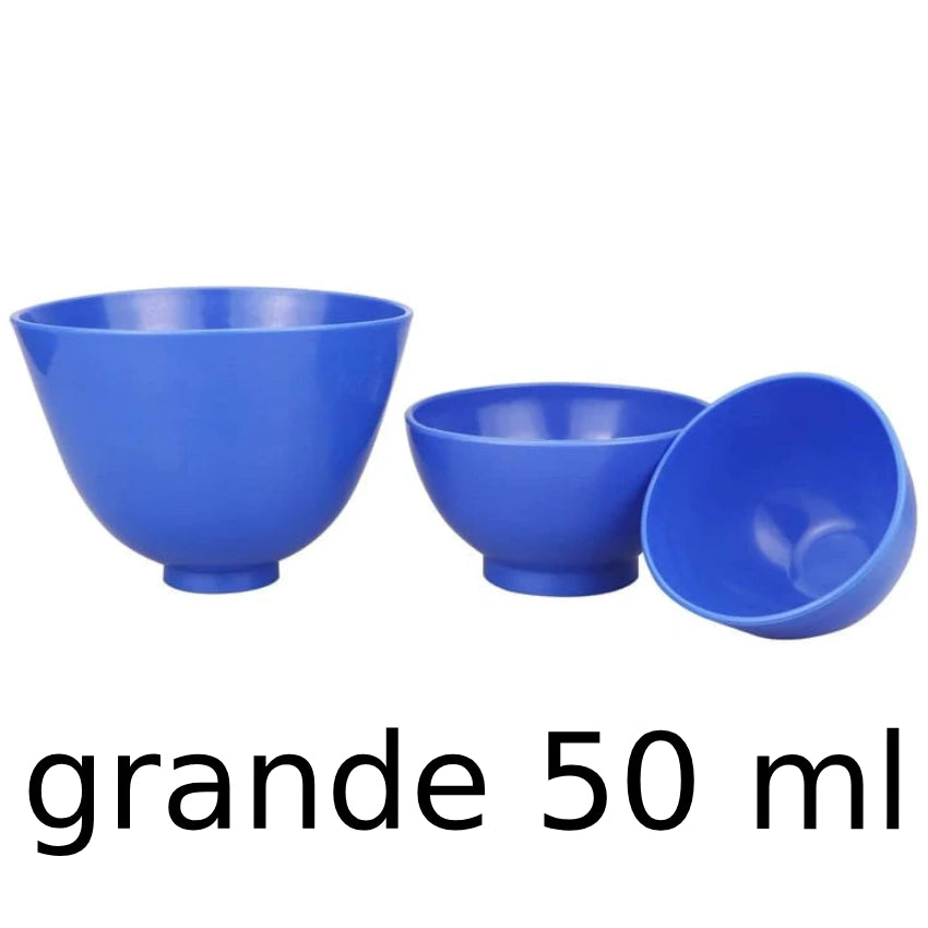 Ciotola di miscelazione in silicone a tazzina
