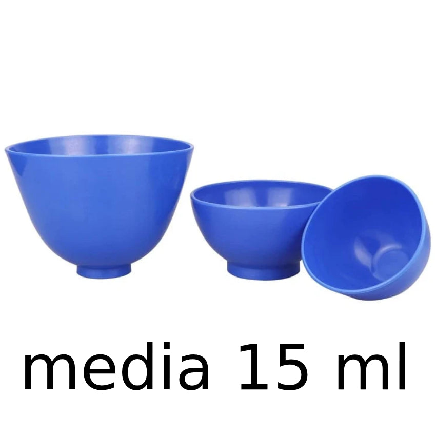 Ciotola di miscelazione in silicone a tazzina