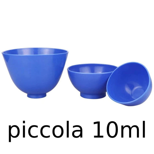 Ciotola di miscelazione in silicone a tazzina