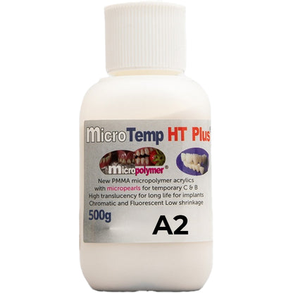 ⁠MicroTemp HT Plus Micropolymer Dental, resina acrilica autopolimerizzabile a freddo