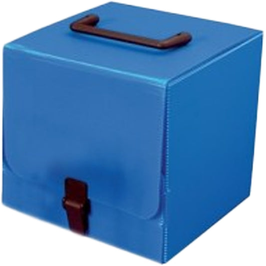 Cassetta in polionda blu